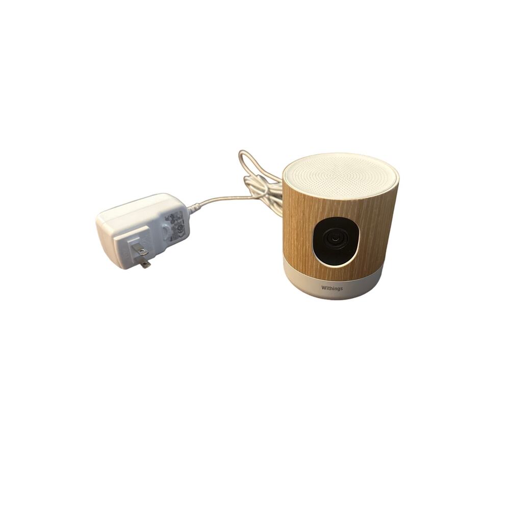 Withings WBP02 Home Wireless Indoor Security Camera Plug-In White Brown
